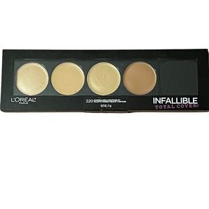 L'Oreal Infallible Total Cover Concealing & Contour Kit #220 SEALED